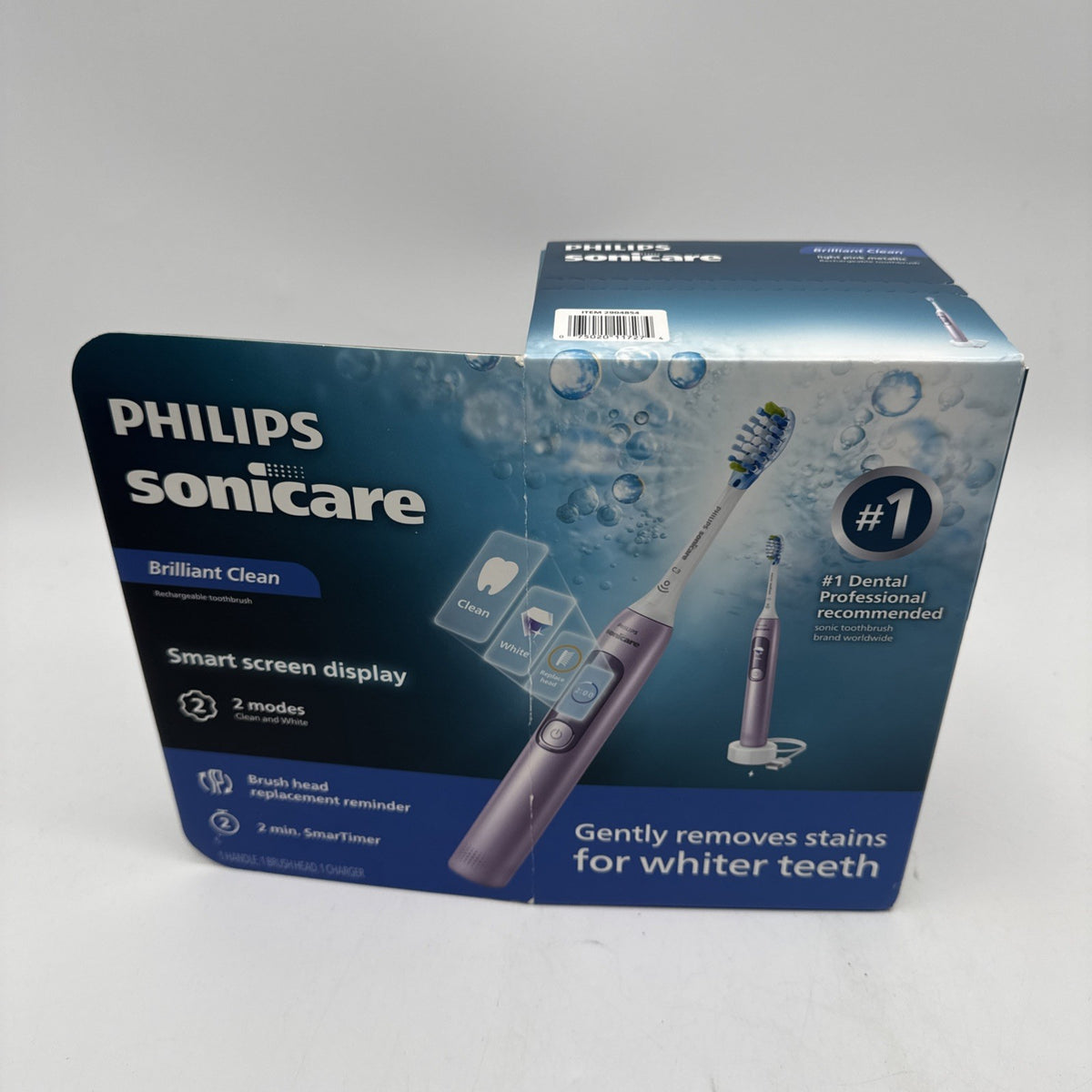 Rechargeable Electric Toothbrush with Whitening & Smart Screen Display