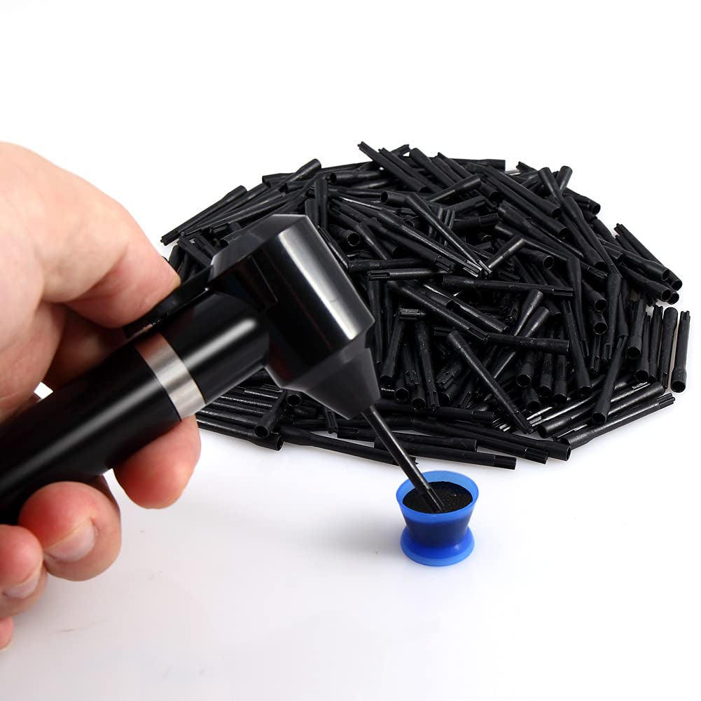 Tattoo Ink Mixer with 100 Mixing Sticks – Eyebrow Color Agitator Machine