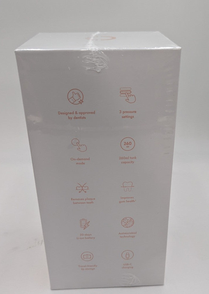Hydro Sonic Water Flosser - Rose Gold, Powerful Oral Irrigator for Gum & Teeth Cleaning