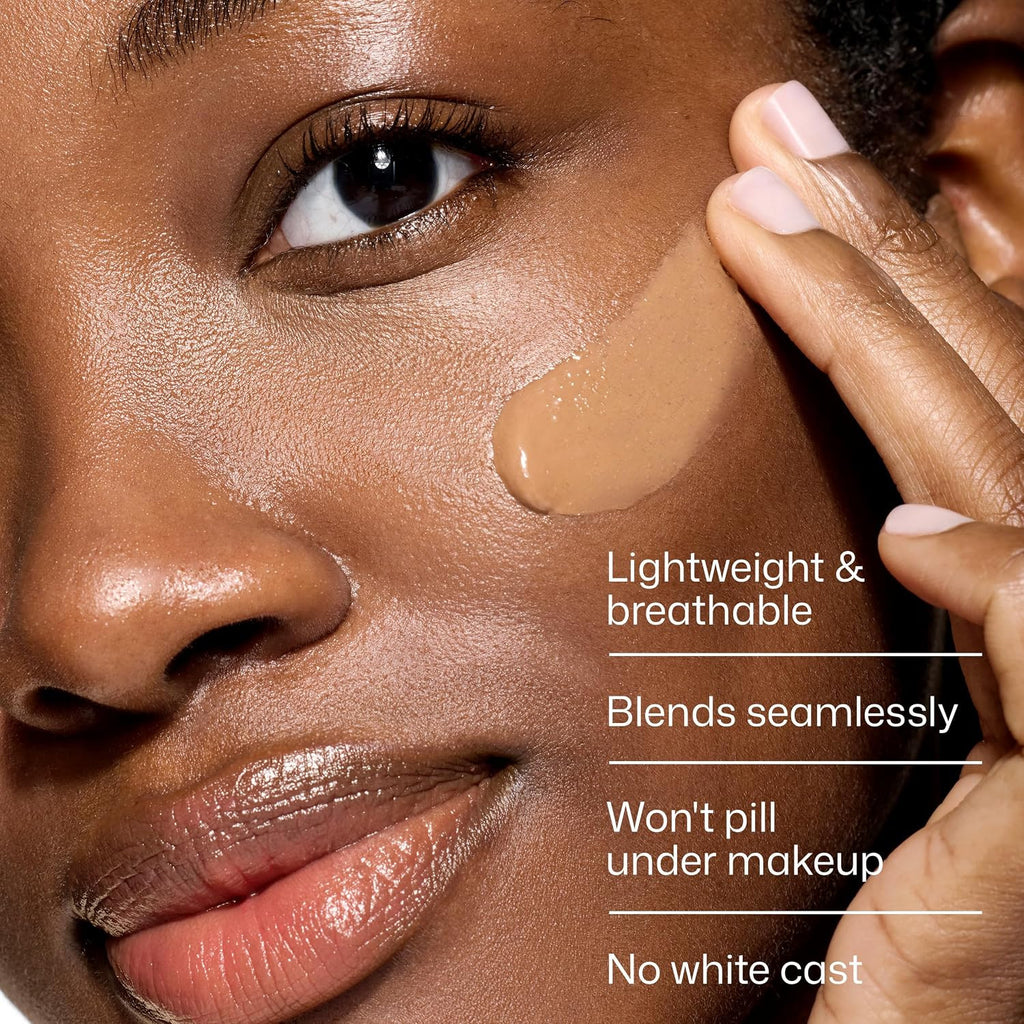 Deep Tinted Broad Spectrum SPF 40 Sunscreen Moisturizer for Darker Skin Tones - 1.7 oz