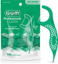 Dental Floss Picks with Fresh Mint Flavor, 150 Foot Pack - Easy Oral Care