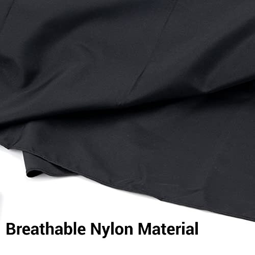 Professional Barber Capes 2-Pack Adjustable Hair Cutting Capes for Salon and Home Use