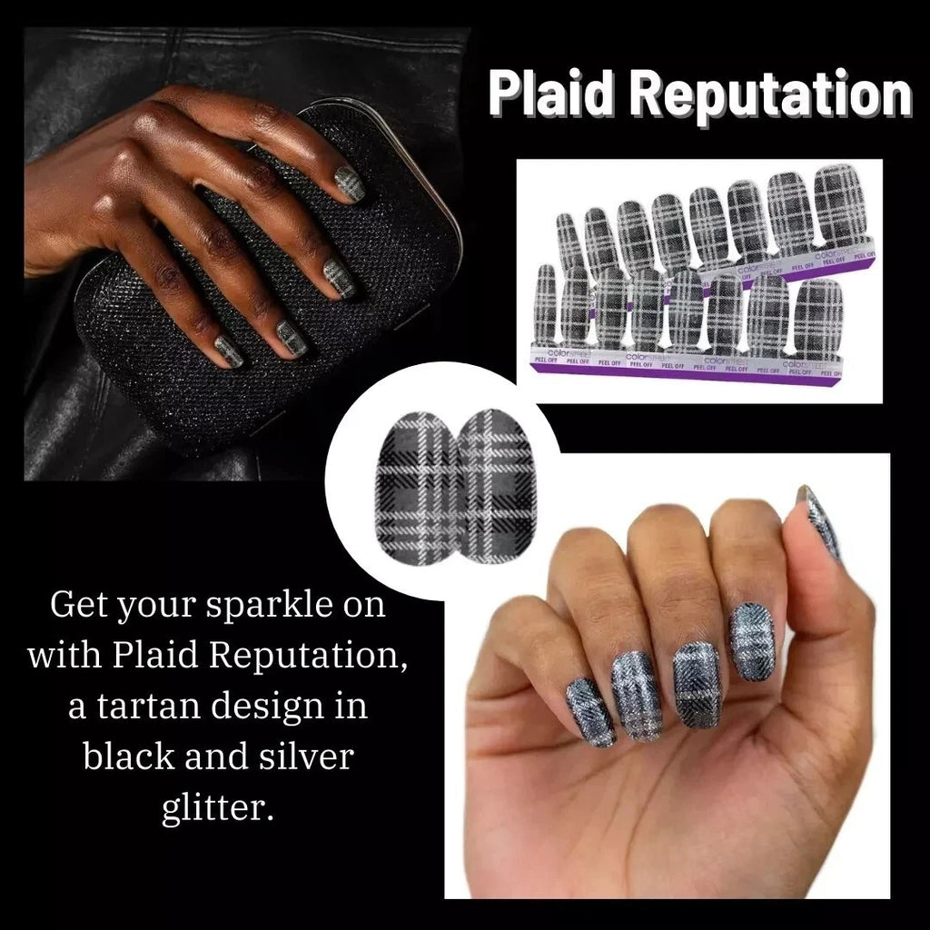 Color Street Nail Polish Strips - Plaid Reputation Retired Set
