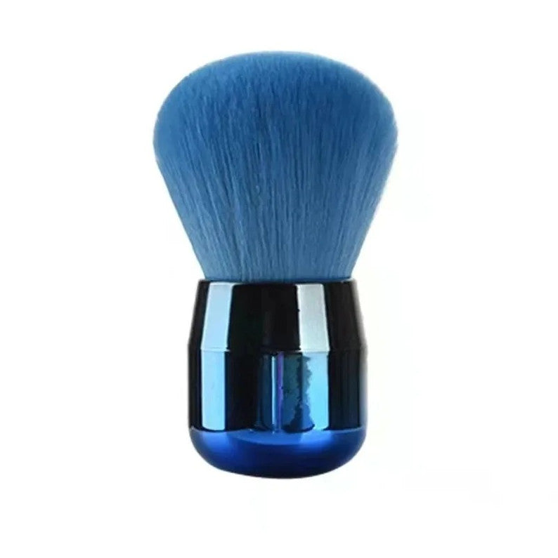 Nail Art Mushroom Brush Dust Cleaner - Manicure Tool for Gel, Acrylics & Natural Nails
