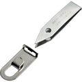 Stainless Steel Tweezers Keychain - Precision Sliver Gripper Survival Gear