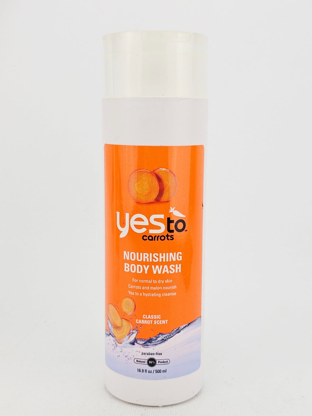 Yes To Carrots Nourishing Body Wash 16.9 oz Pack of 2