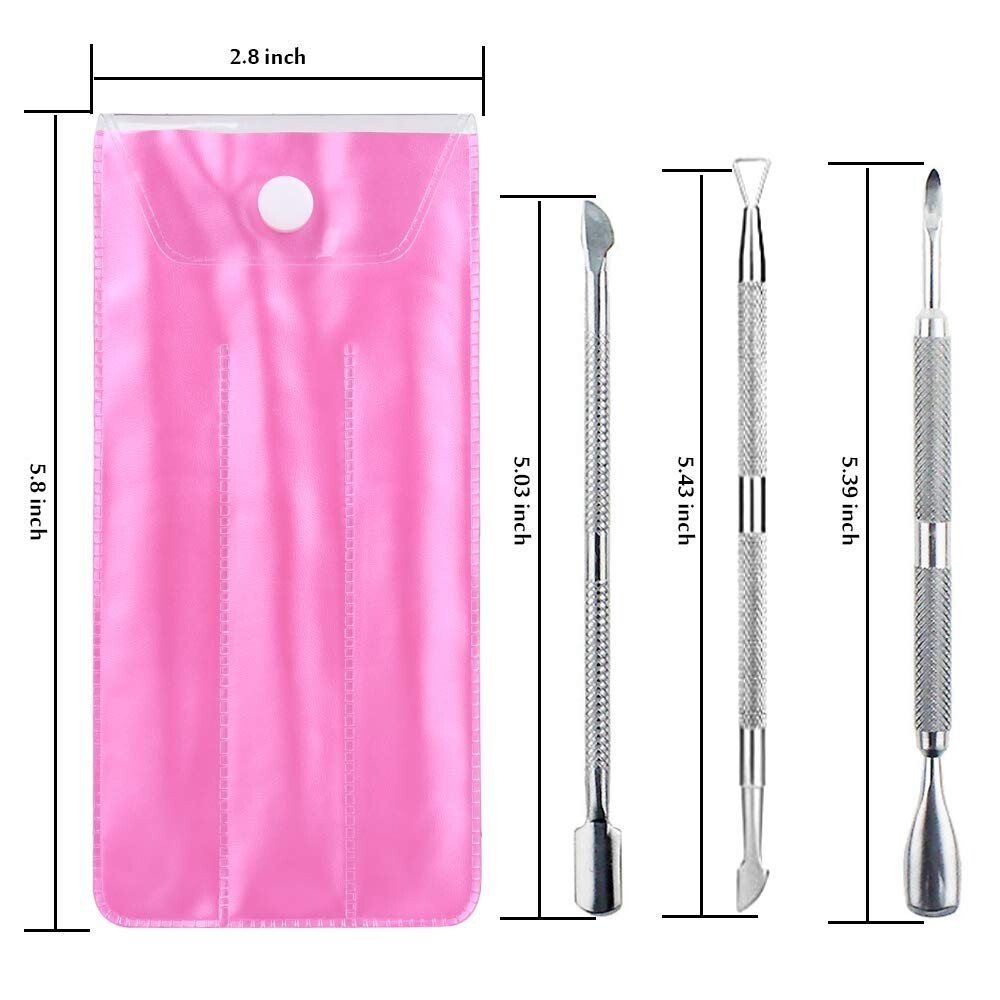 7-Piece Nail Clipper and Cuticle Care Set - Manicure Pedicure Tools
