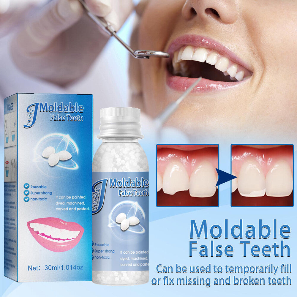 Tooth Repair Kit - Temporary Teeth Replacement Beads for Broken & Missing Teeth