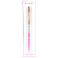 Acrylic Nail Brush with Pink Handle - Kolinsky Fine Tip for Professional Manicure