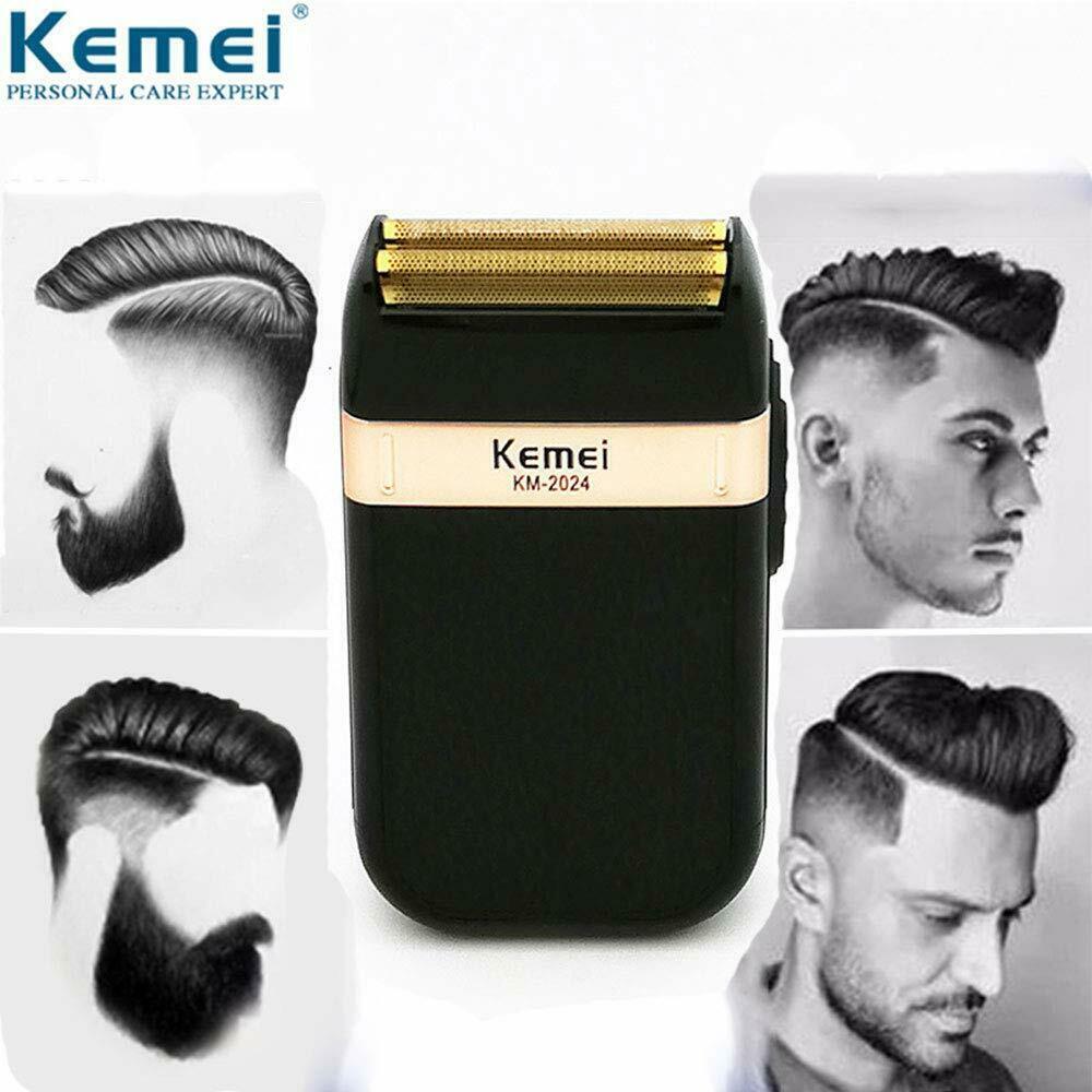 Men's Rechargeable Electric Shaver & Beard Trimmer with Wet & Dry Use