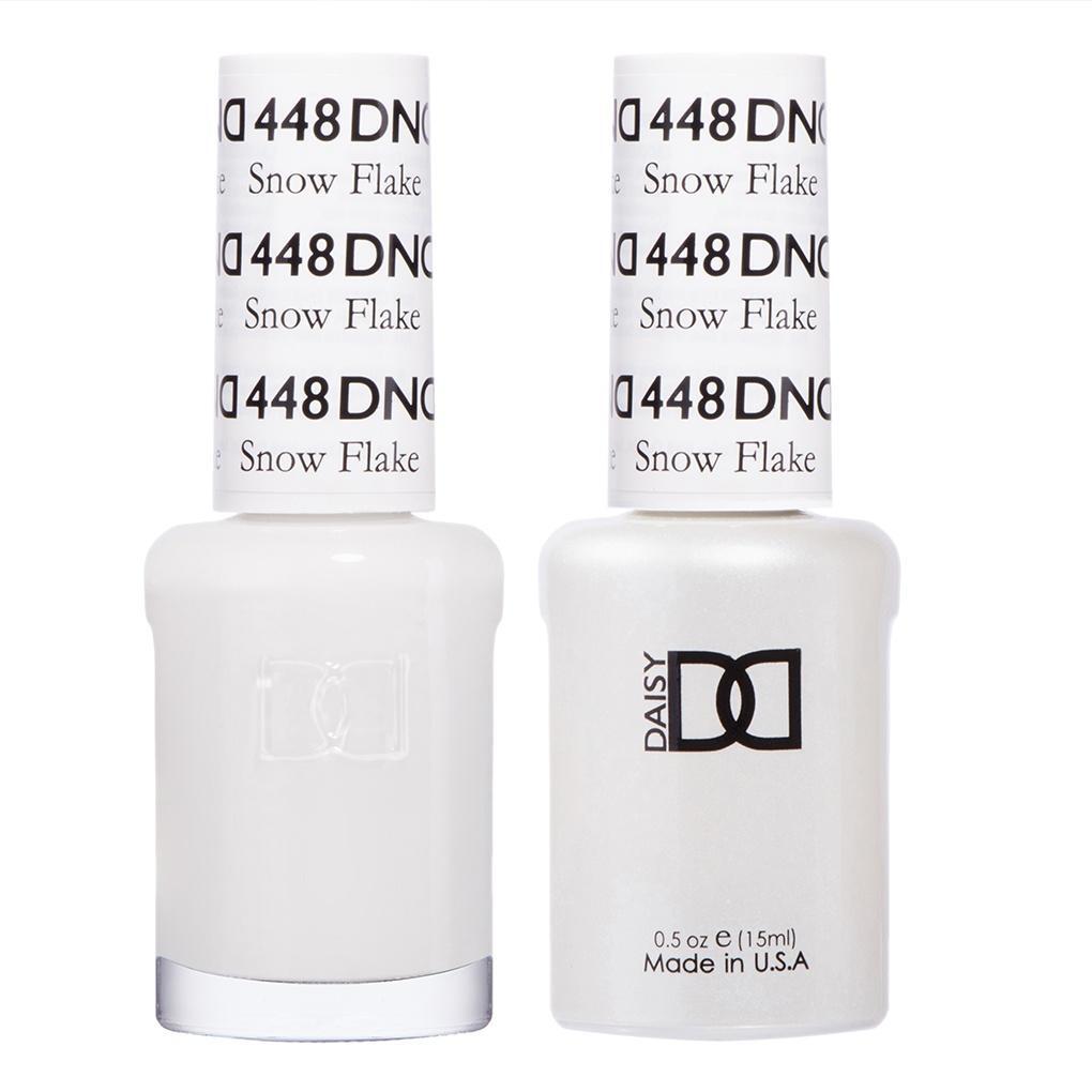 DND Duo Gel & Lacquer Nail Polish Set Snowflake #448
