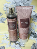 Bath & Body Works Wrapped In Vanilla Mist Cream