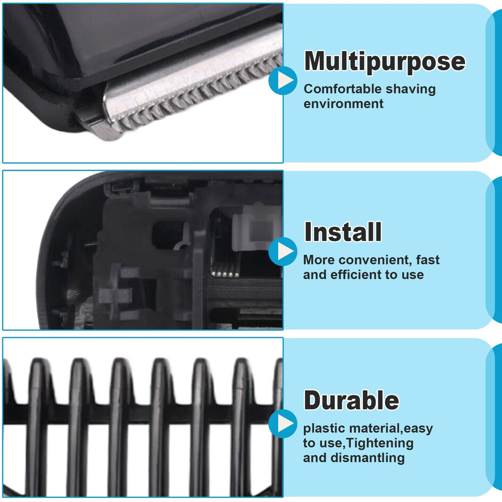 Beard Trimmer Attachment for Series 5 6 7 Electric Razors - Compatibility & Foil Screen