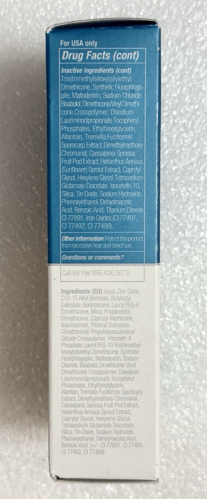 Mineral SPF 50 Face Shield with Glow Finish - Water-Resistant Sun Protection