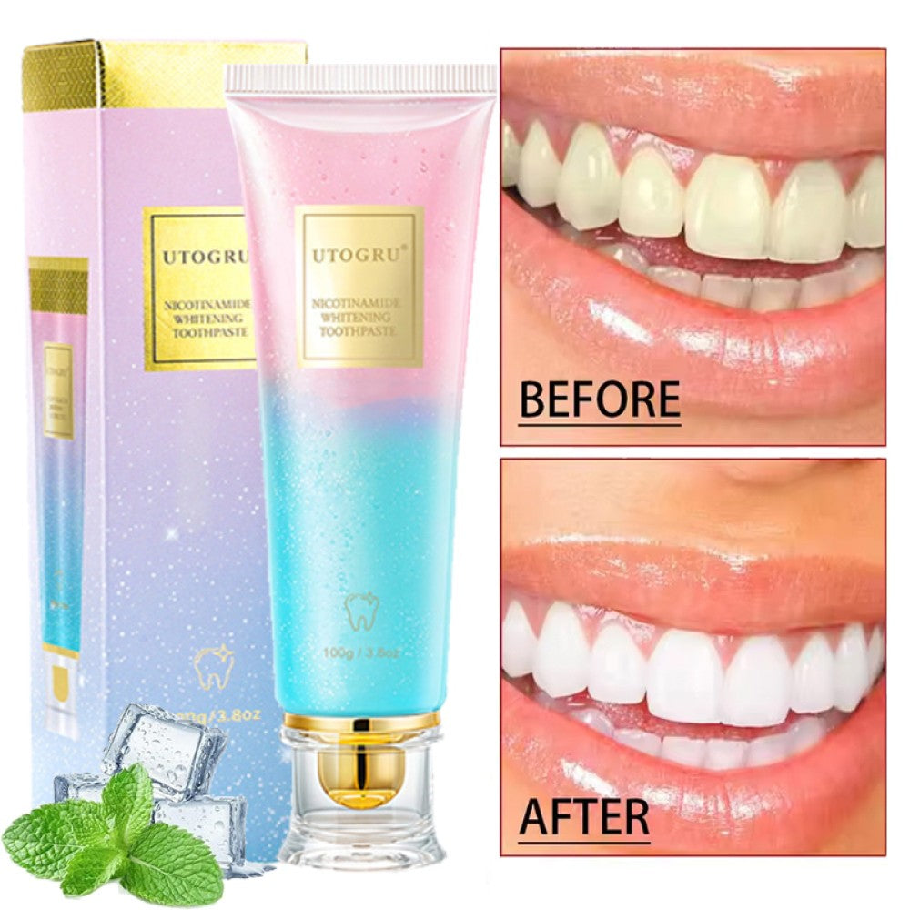 Niacinamide Whitening Toothpaste - Multiple Pack Sizes, Enamel Care & Fresh Breath