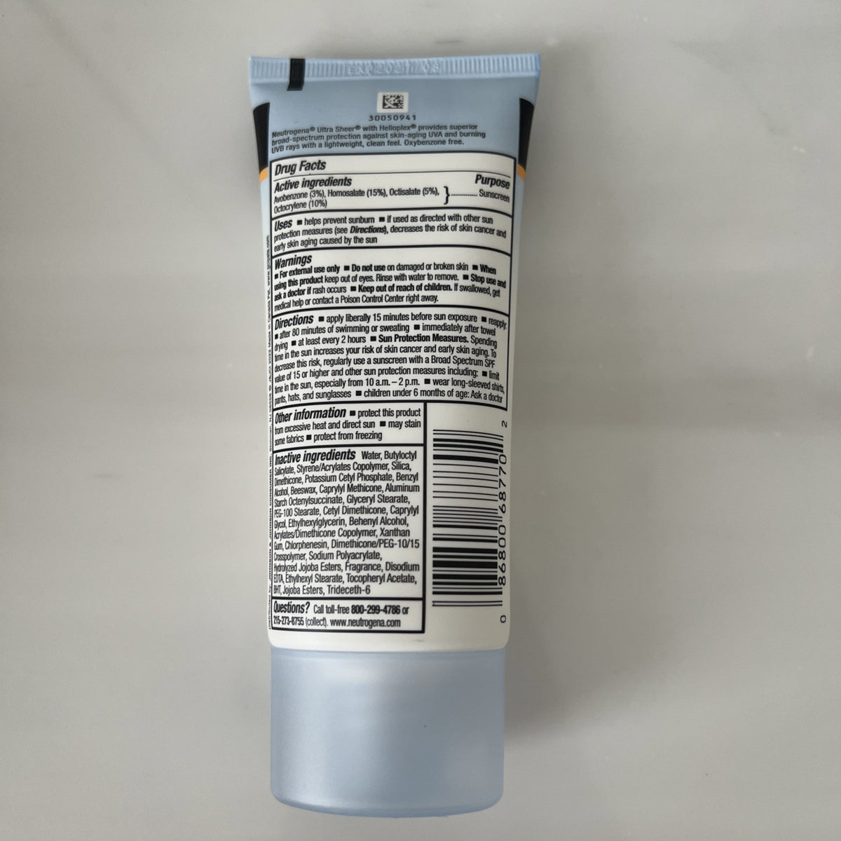 Neutrogena Ultra Sheer SPF 70 Sunscreen Lotion - Dry Touch, 3oz