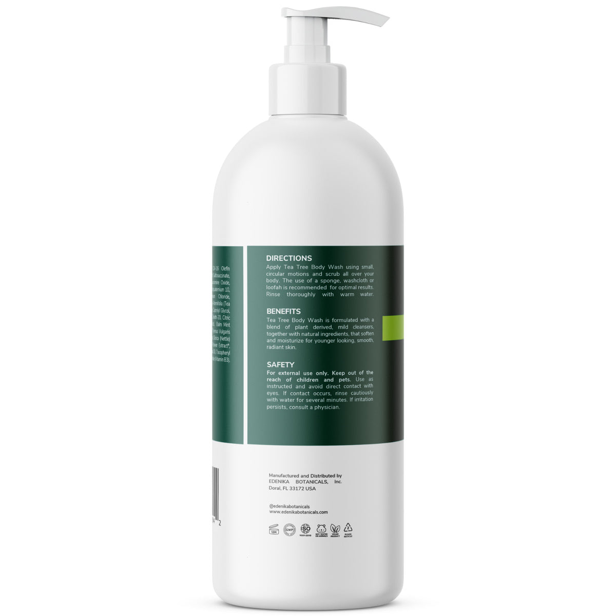 Tea Tree Body Wash for Itch Relief & Antifungal Cleansing – 2 Pack