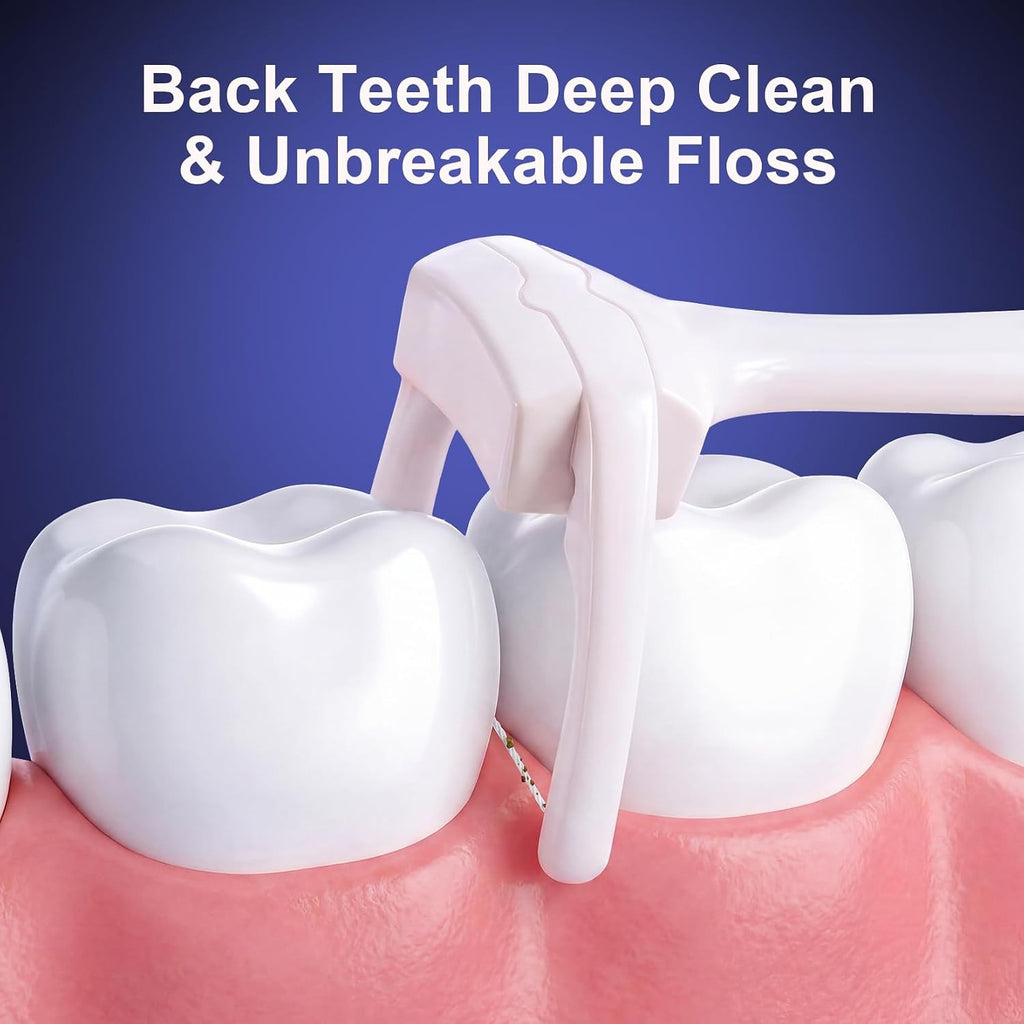 Floss Refills for Power Flossers - 70 Unflavored Heads Pack of 2