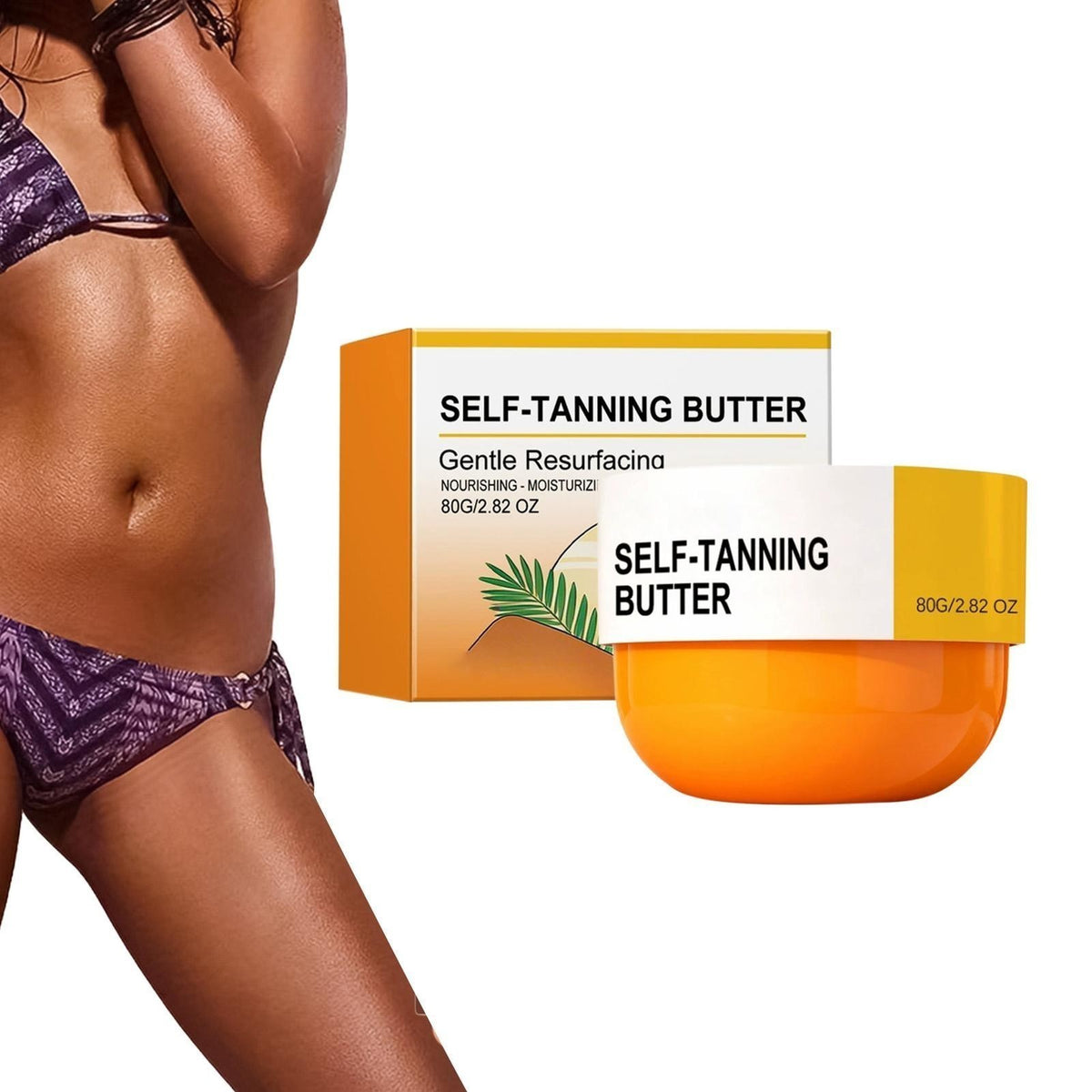 Self Tanning Lotion Natural Glow Non-Greasy Sun Tan Cream for Body