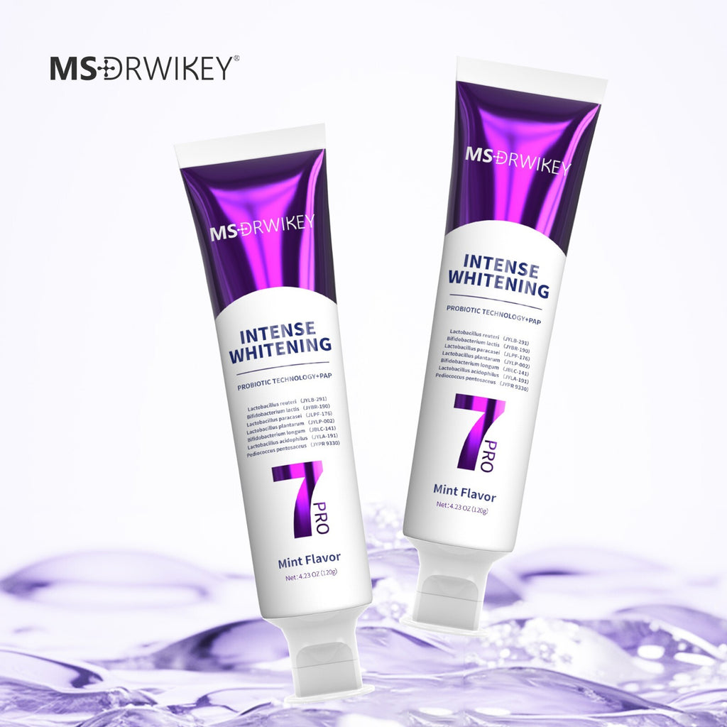 MSDRWIKEY Cooling & Whitening Toothpaste Set - 2 Pack Natural Oral Care