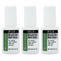 Nail Glue 5 Second Brush-On Nail Adhesive - Pack of 3