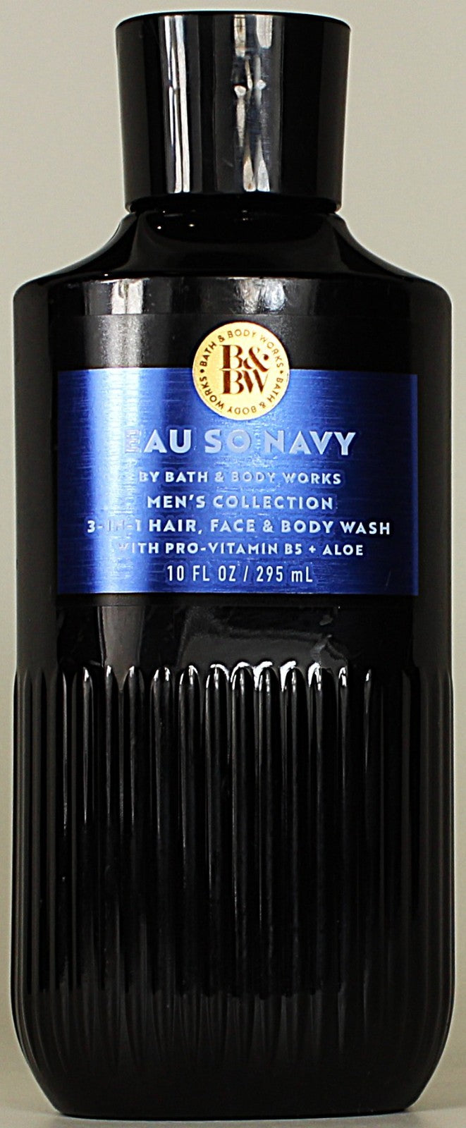 Men's EAU SO NAVY Body Wash Shower Gel 10oz - Fresh Ginger Cedarwood Vetiver
