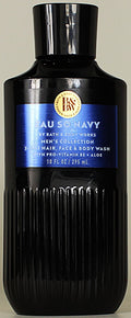 Men's EAU SO NAVY Body Wash Shower Gel 10oz - Fresh Ginger Cedarwood Vetiver