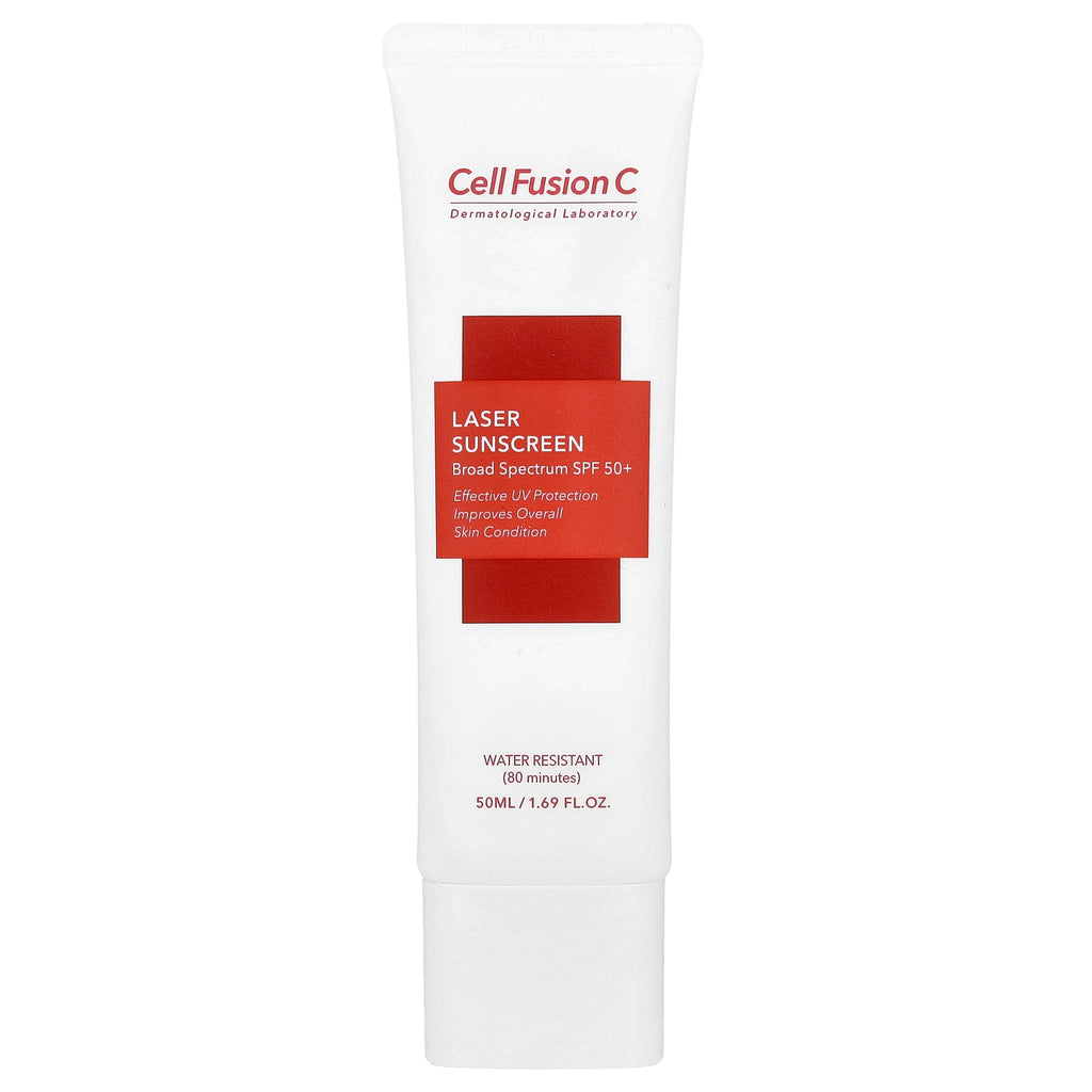 SPF 50+ Sunscreen with Zinc Oxide & Titanium Dioxide - Water-Resistant, 1.69 fl oz