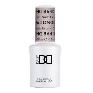 DND Gel Nail Polish Nude Escape UV/LED 864 - Long Lasting, No Chipping