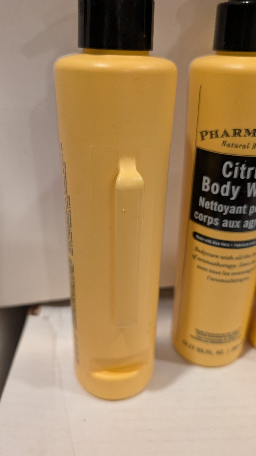 Lot of 3 Citrus Body Washes - Natural Hotel-Style 12.17 oz