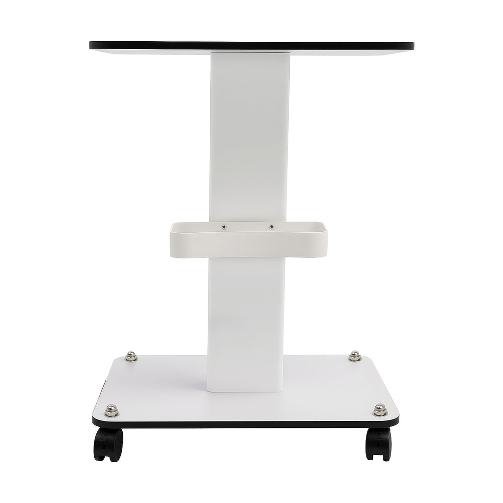 Salon Trolley Cart with 40kg Load, Mobile Beauty Equipment Stand