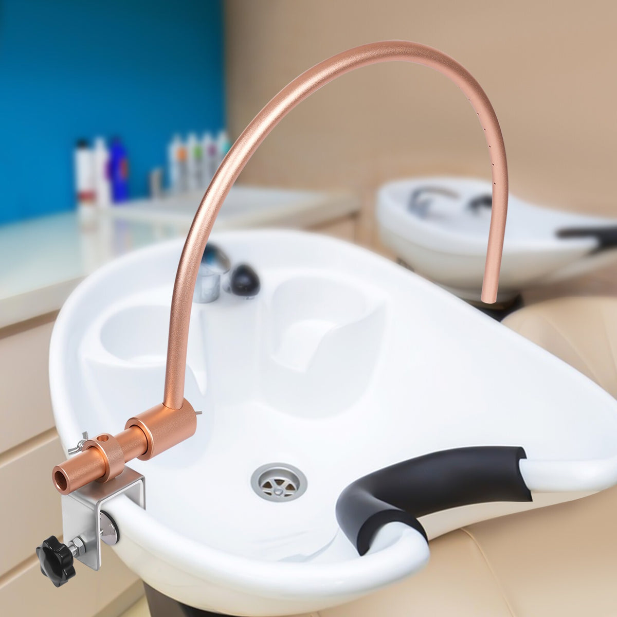 Head Spa Water Circulation Frame with Pump for Shampoo Basin