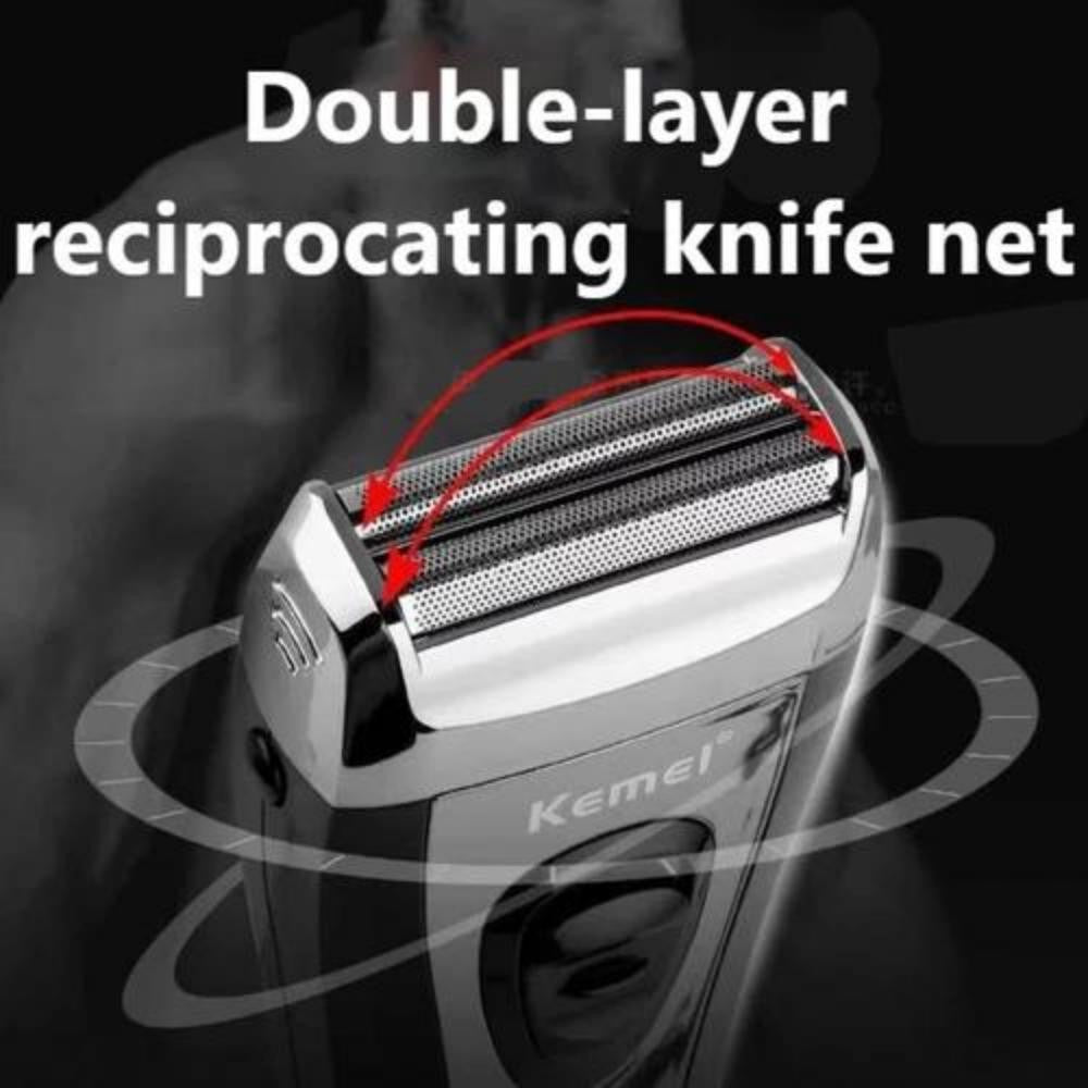 Cordless Electric Beard Trimmer Men Hair Cutting Shaver USB Rechargeable