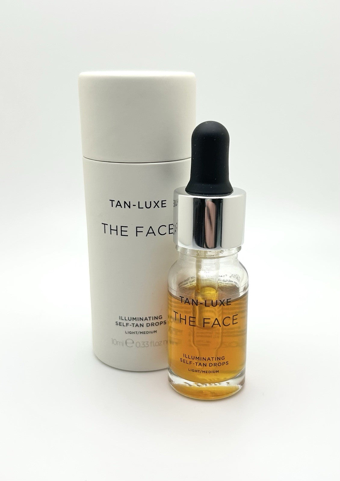 Self-Tan Face Drops Light Medium 0.33 oz Travel Size - Tan-Luxe