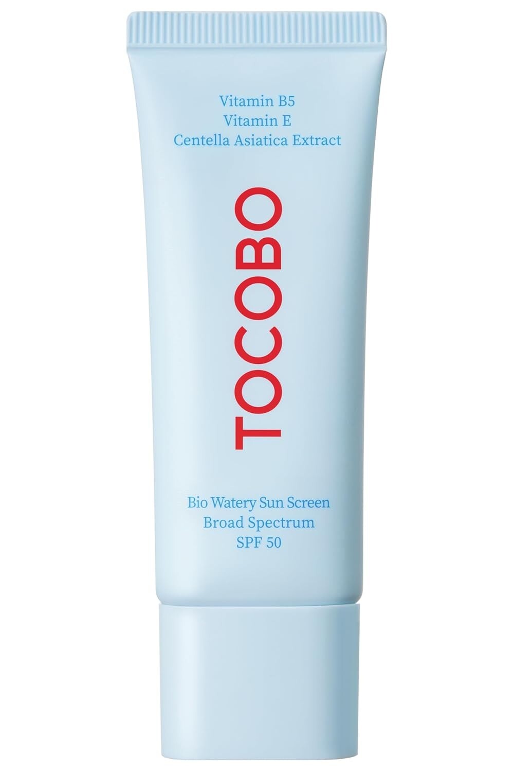 Tocobo Bio Watery SPF50+ Sun Cream - Hydrating Korean Sunscreen for Sensitive Skin