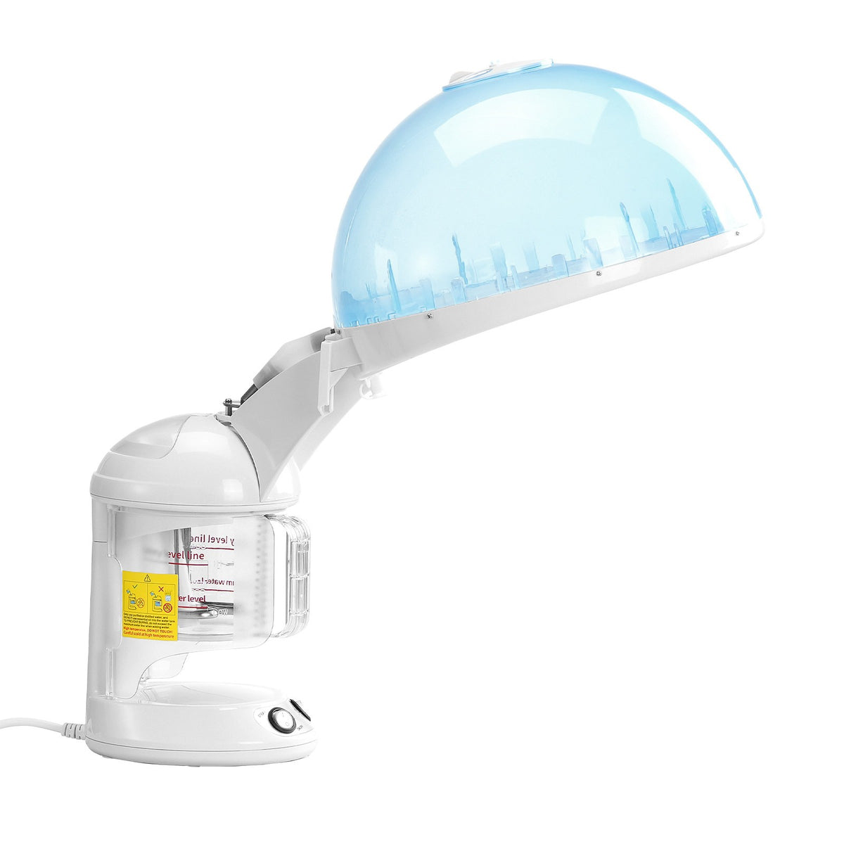 2-in-1 Hair & Facial Steamer with Bonnet Hood - Professional & Home Use