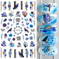 3D Nail Art Sticker Decal Bird Winter Flower Leaves for Nails - F818 NH21