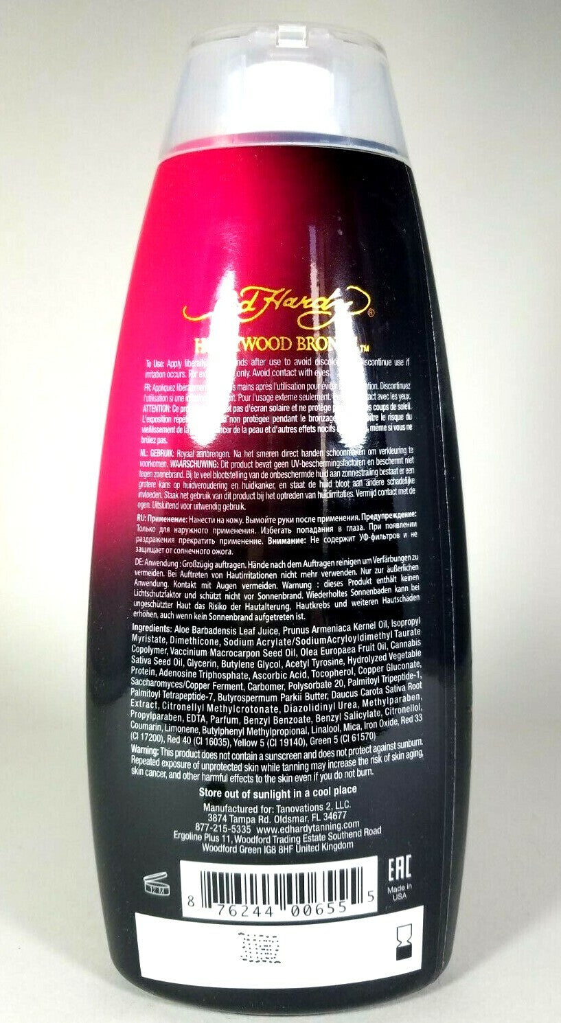 Bronzer Tanning Lotion - Deep Dark Glow with Anti-Aging & Fragrance
