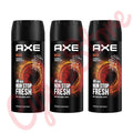 Men's Deodorant Body Spray - Long Lasting Fresh Scent 150ml 3 Pack