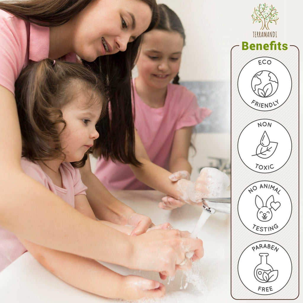 Lavender Foaming Soap Tablets - 12 Count, Makes 96 oz of Gentle Hand Wash