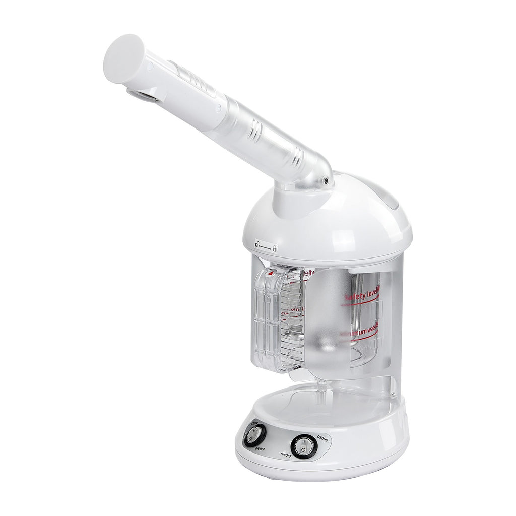 2-in-1 Hair & Facial Steamer with Bonnet Hood - Professional & Home Use