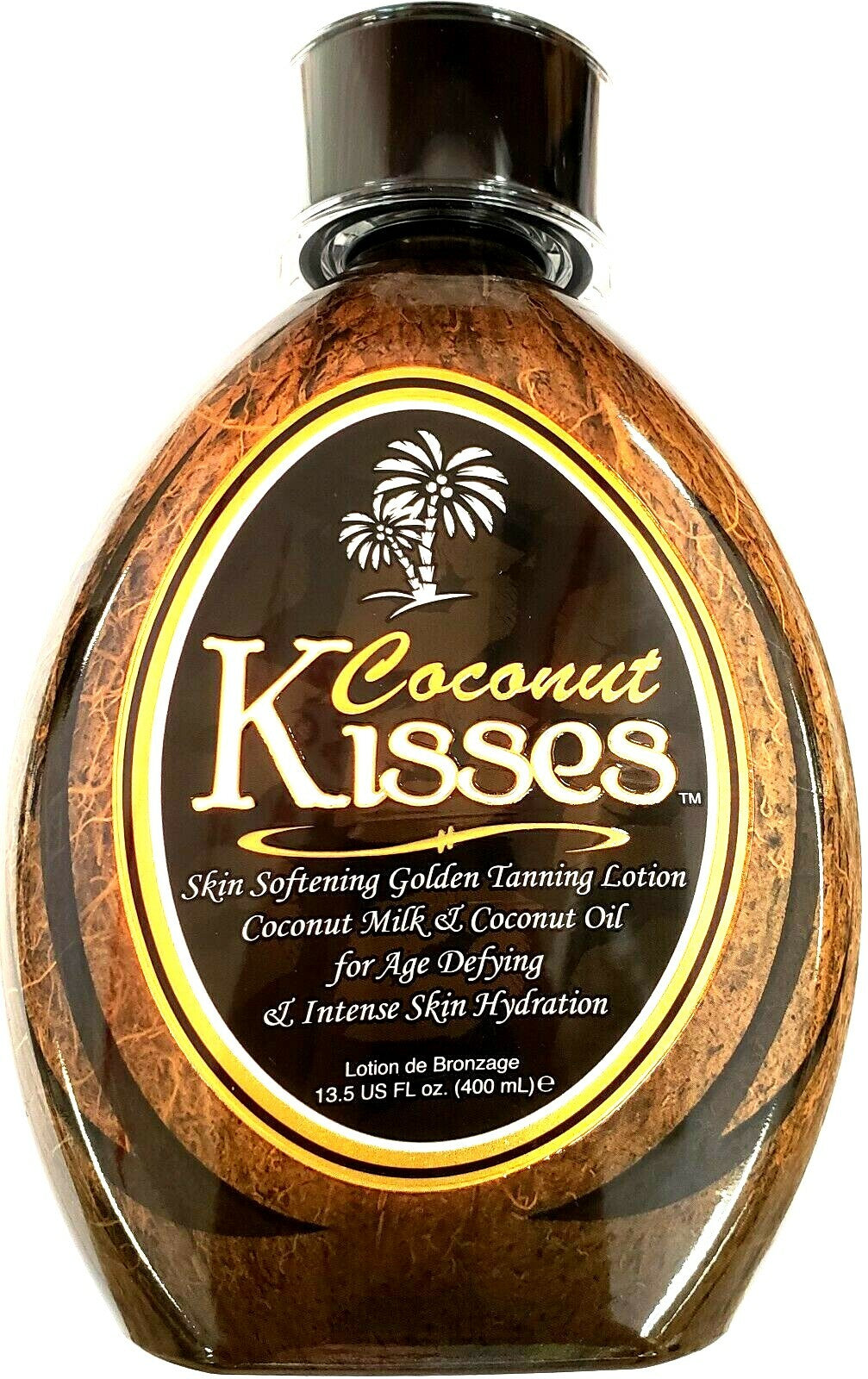 Ed Hardy Coconut Kisses Tanning Lotion - Golden Tan Enhancer 13.5 oz