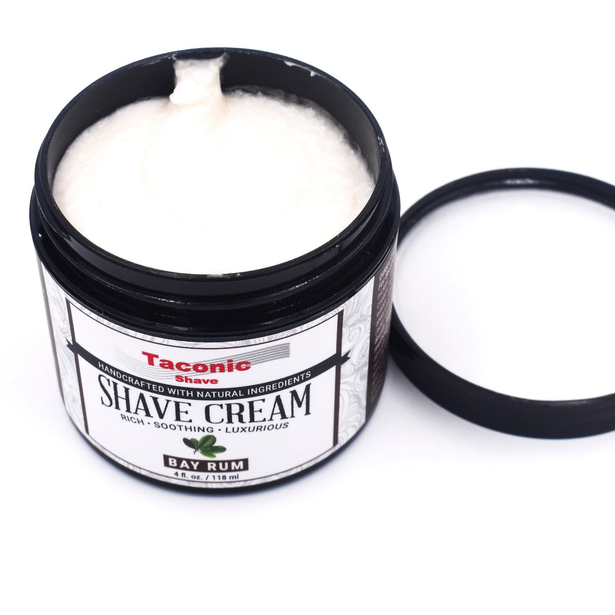 Natural Bay Rum Shaving Cream - Ultra Moisturizing Handmade in USA