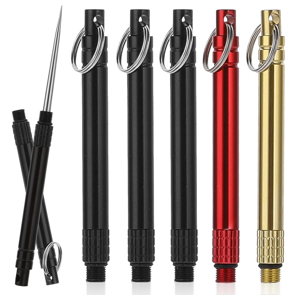 Reusable Titanium Toothpicks Set - Portable Metal Toothpicks for Oral Hygiene