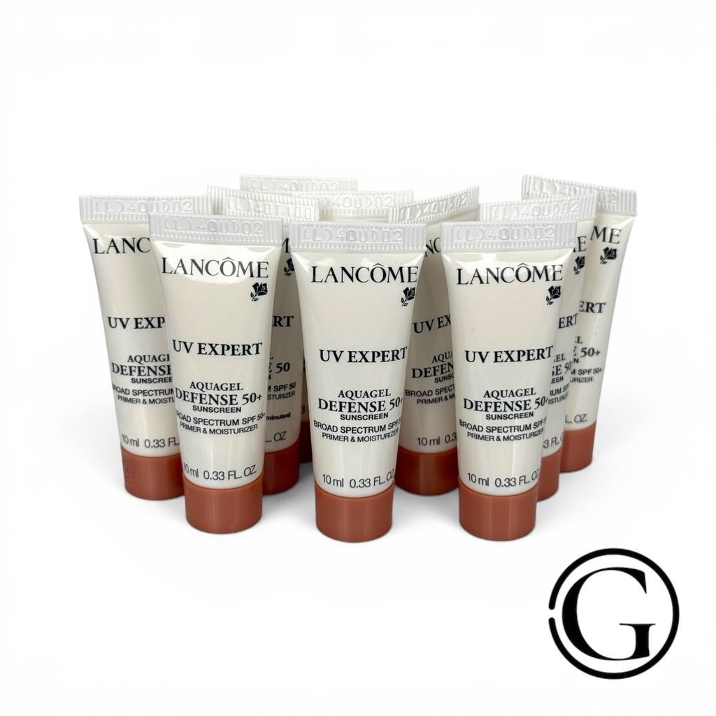 Lancome UV Expert Aquagel SPF 50 Sunscreen Primer Set 10x 0.33oz