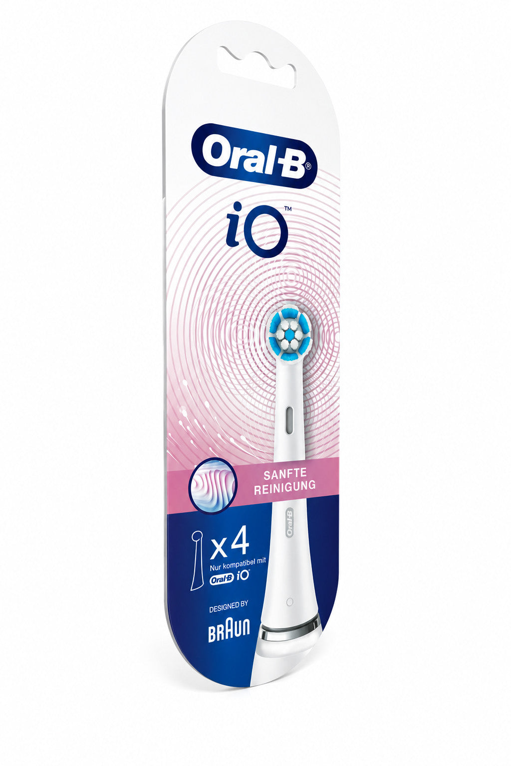 8 Pack Sensitive Brush Heads for Oral-B iO Electric Toothbrushes