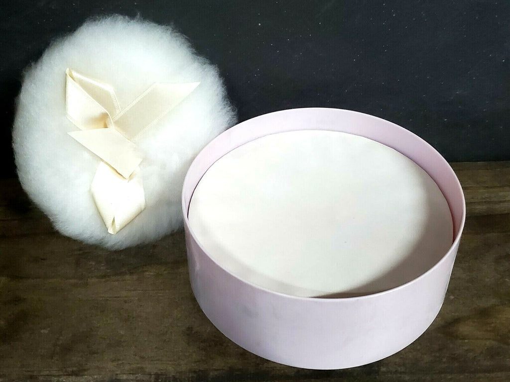 Gloria Vanderbilt Silkening Body Powder 4 oz with Puff - Missing Lid