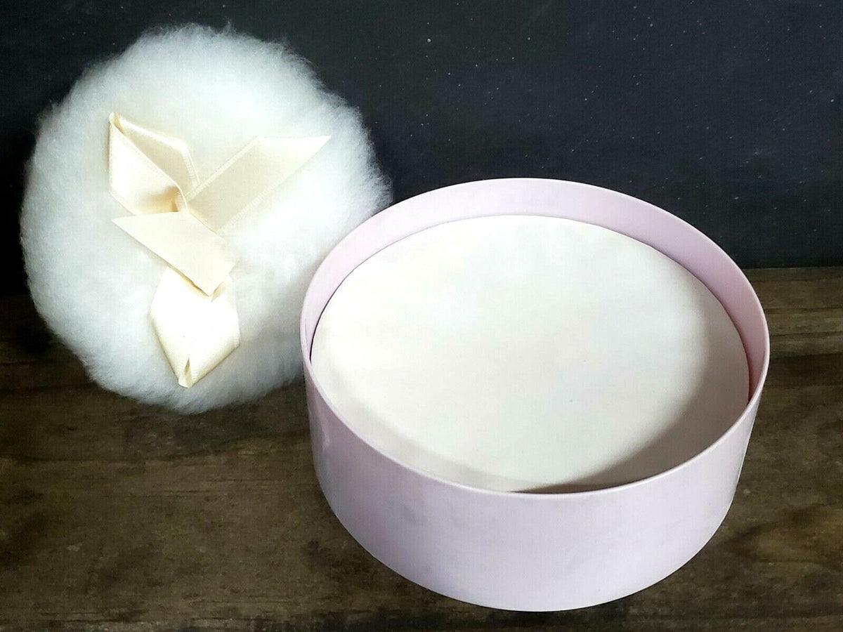 Gloria Vanderbilt Silkening Body Powder 4 oz with Puff - Missing Lid