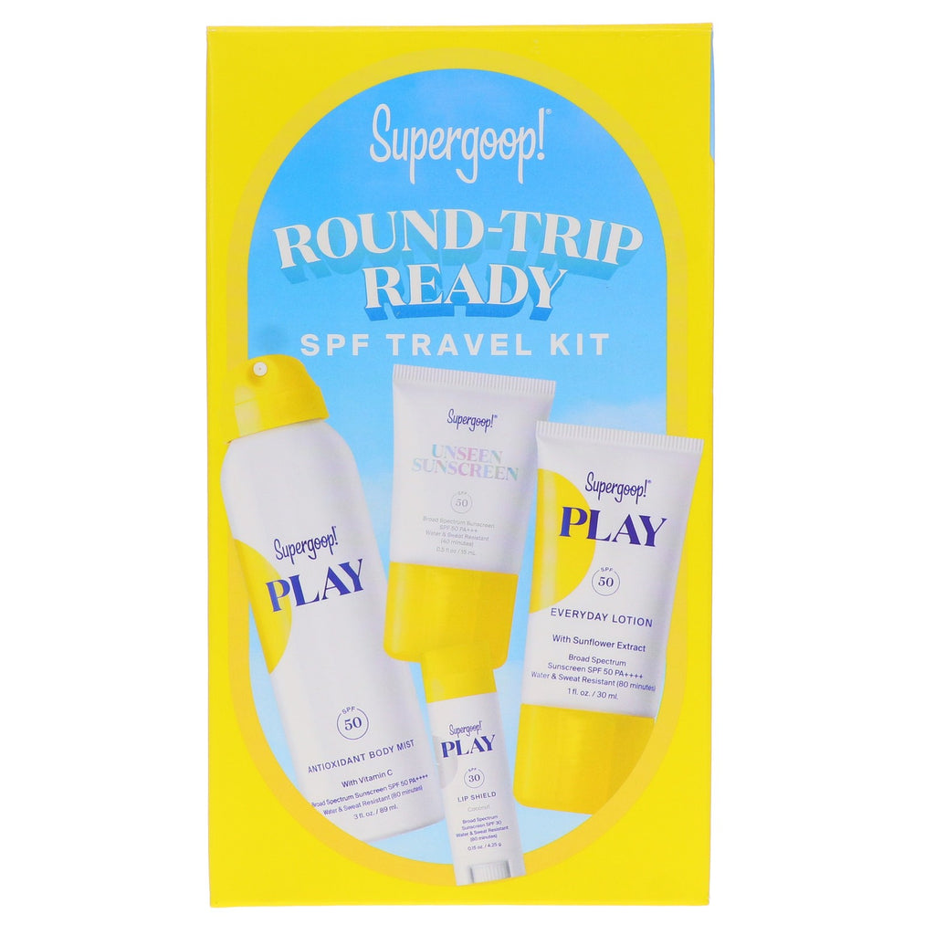 Travel SPF Kit with Sunscreen & Hydrating Skincare - TSA Friendly