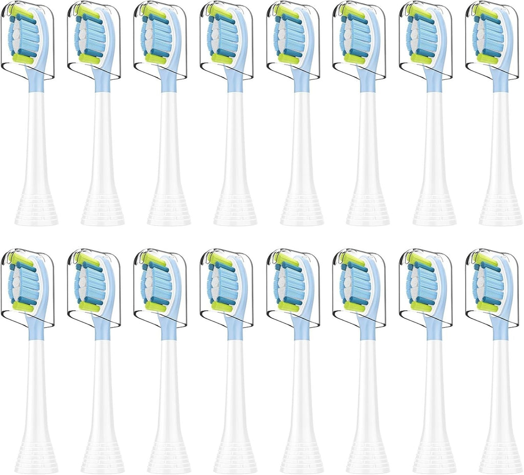 Replacement Toothbrush Heads for Philips Sonicare | 8 or 16 Pack